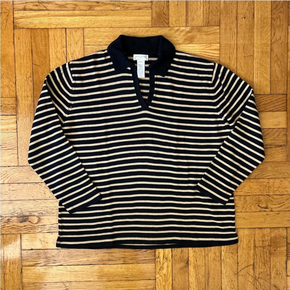 Jones New York Stripped Sweater
